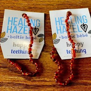 100% Baltic Amber Raw Cognac 11”